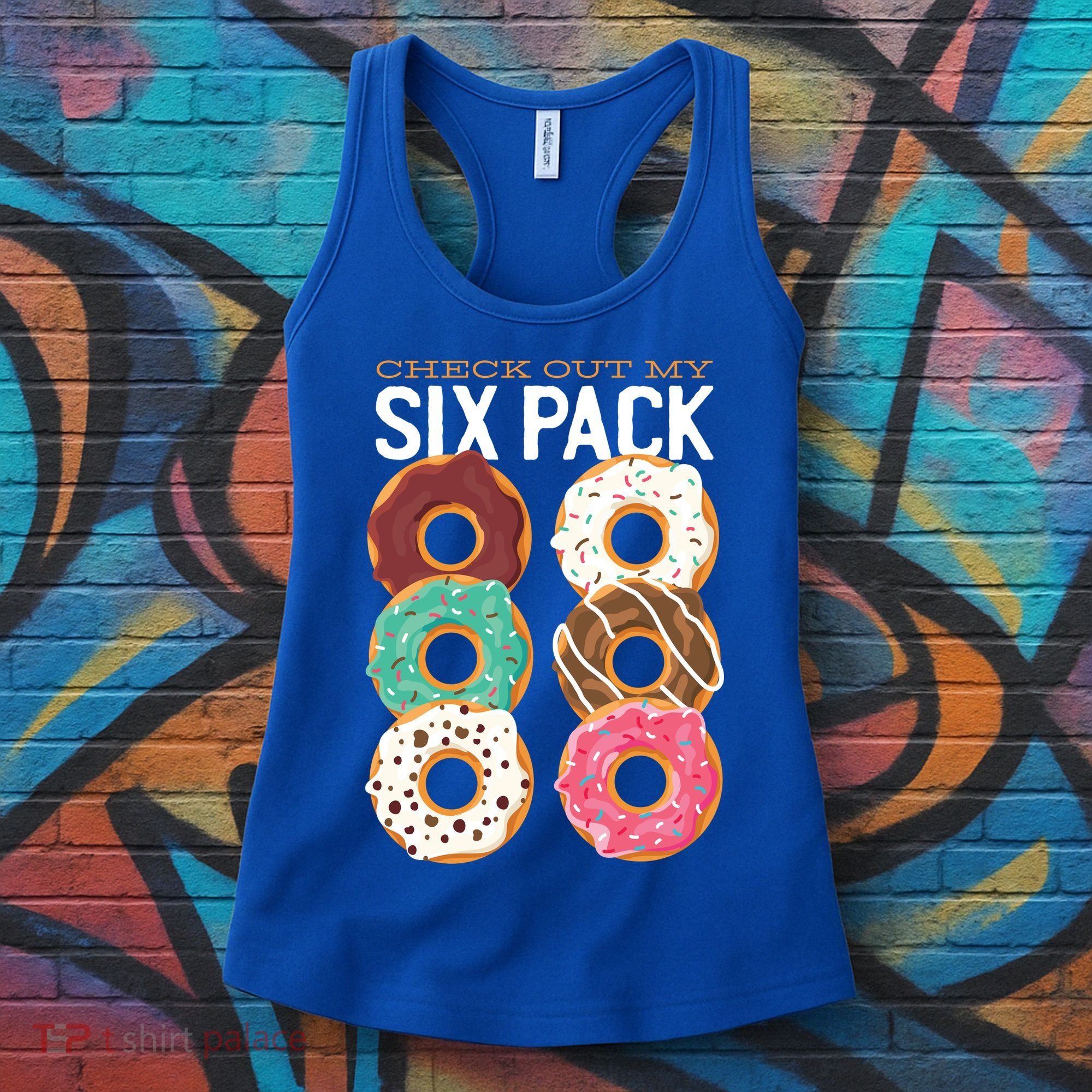 Check Out My Donut Six Pack Women's Tank Top