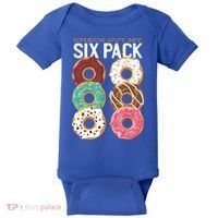 Check Out My Donut Six Pack Baby Bodysuit thumb 0