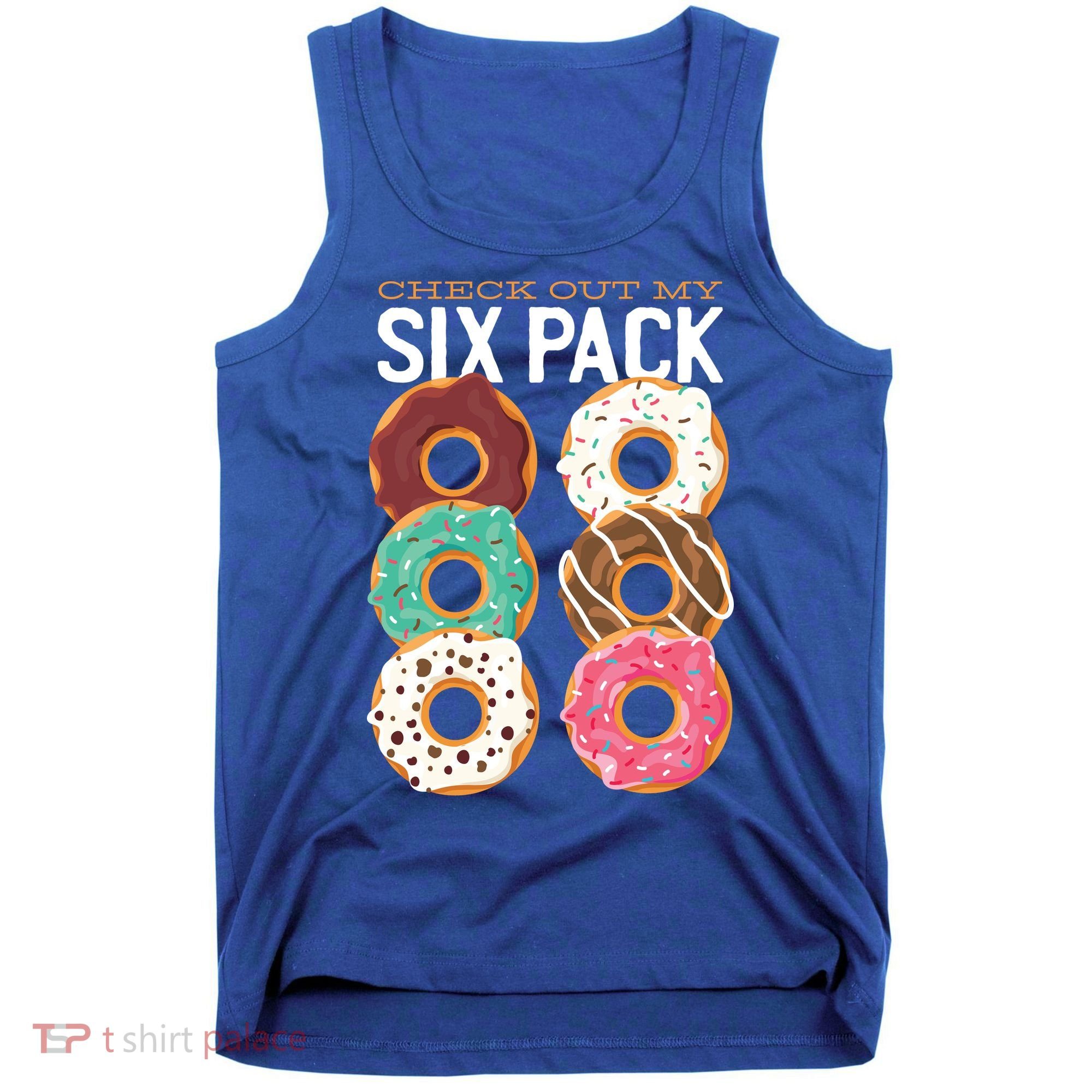 Check Out My Donut Six Pack Tank Top