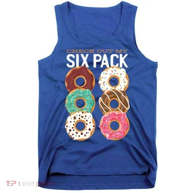 Check Out My Donut Six Pack Tank Top