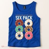 Check Out My Donut Six Pack Tank Top thumb 2