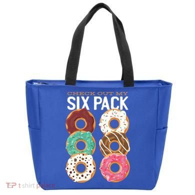 Check Out My Donut Six Pack Tote Bag