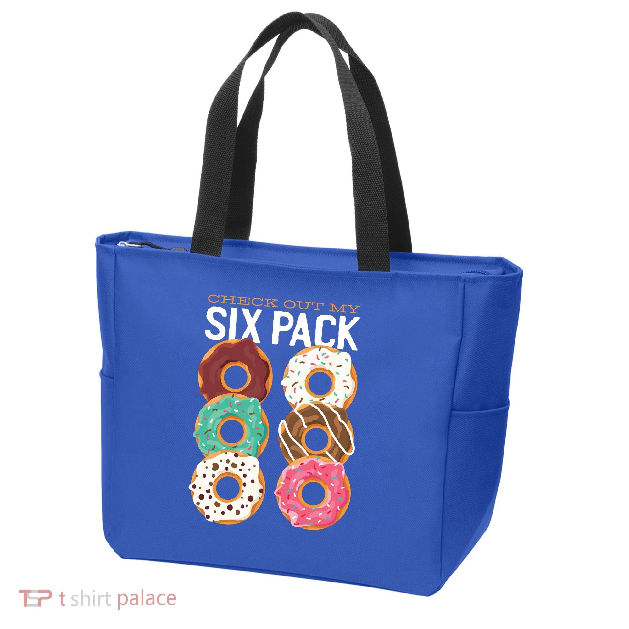 Check Out My Donut Six Pack Tote Bag