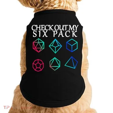 Check Out My Six Pack Dice For Dragons Doggie Tank