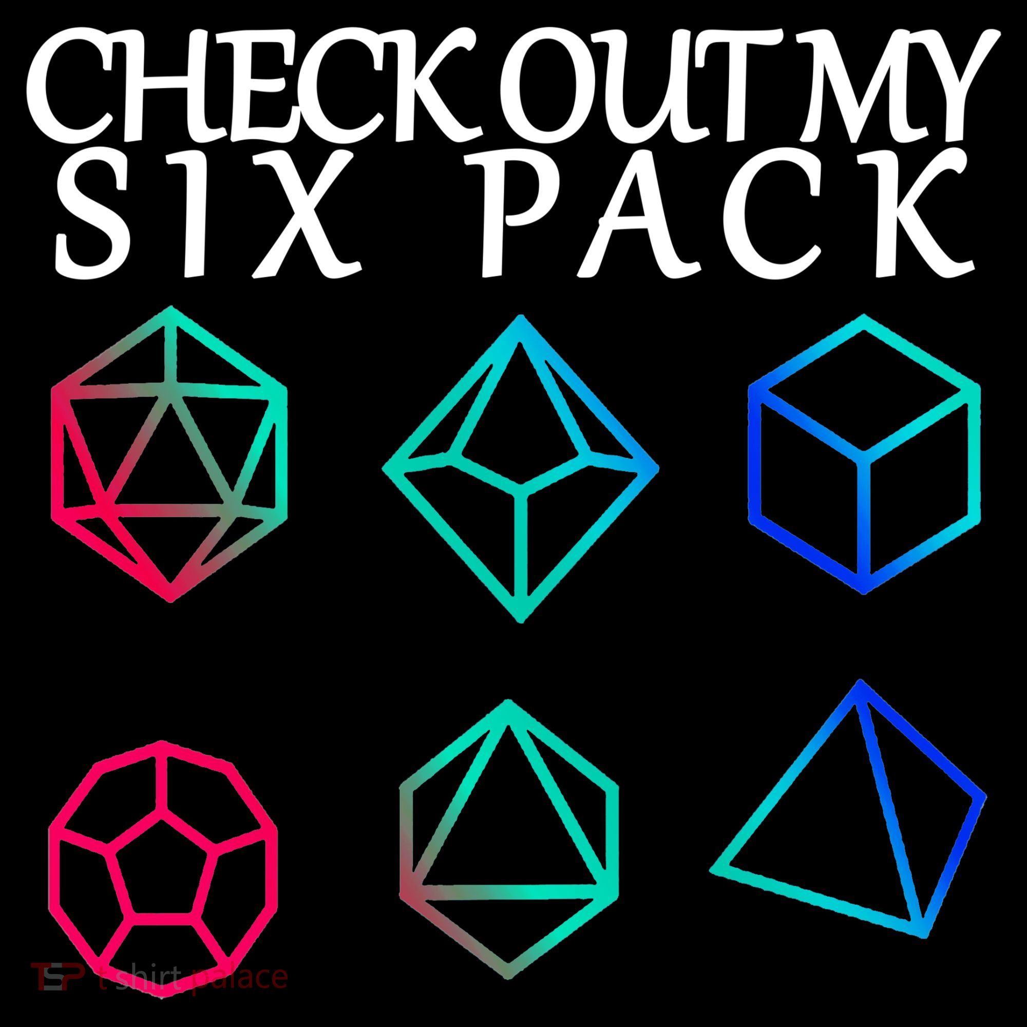 Check Out My Six Pack Dice For Dragons Doggie Tank