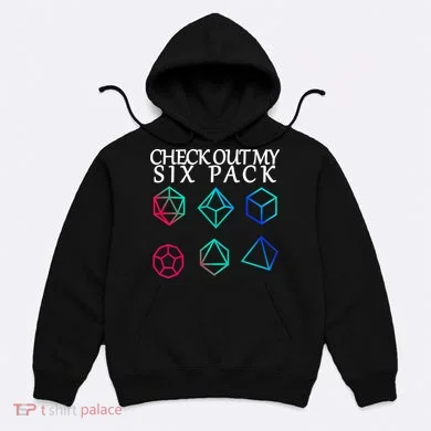 Check Out My Six Pack Dice For Dragons Hoodie