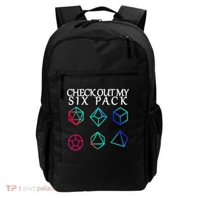 Check Out My Six Pack Dice For Dragons Backpack