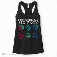 Check Out My Six Pack Dice For Dragons Women's Tank Top thumb 0
