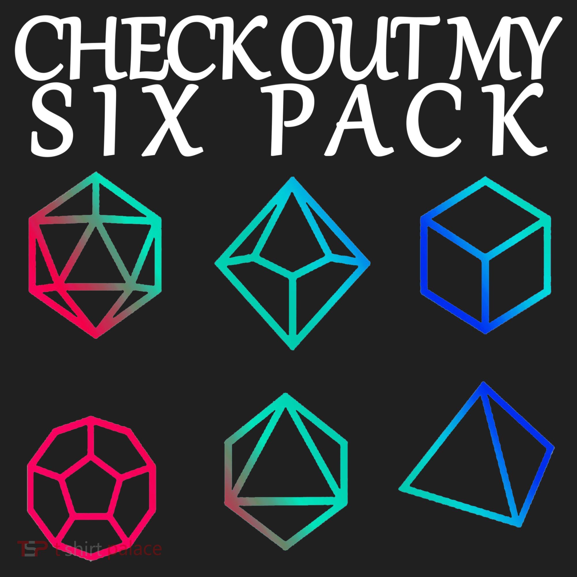 Check Out My Six Pack Dice For Dragons Hat