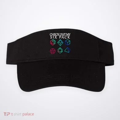 Check Out My Six Pack Dice For Dragons Visor