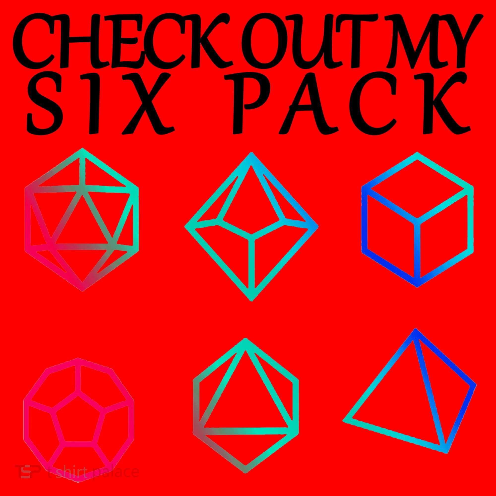 Check Out My Six Pack Dice For Dragons Santa Hat