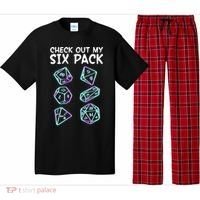 Check Out My Six Pack DND Dice Dungeons And Dragons Pajama Set thumb 0