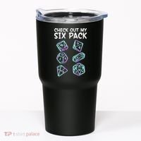 Check Out My Six Pack DND Dice Dungeons And Dragons Tumbler thumb 0
