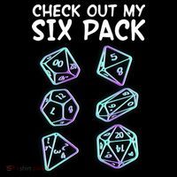 Check Out My Six Pack DND Dice Dungeons And Dragons Women's Tank Top thumb 5