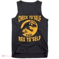 Check Yo'Self Before You Rex Yo'Self Tank Top thumb 0