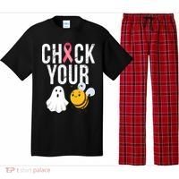Check Your Boo Bees Breast Cancer Halloween Pajama Set thumb 0