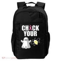 Check Your Boobies Breast Cancer Halloween Backpack thumb 0