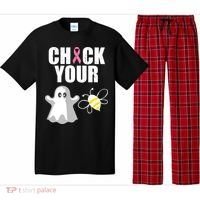 Check Your Boobies Breast Cancer Halloween Pajama Set thumb 0