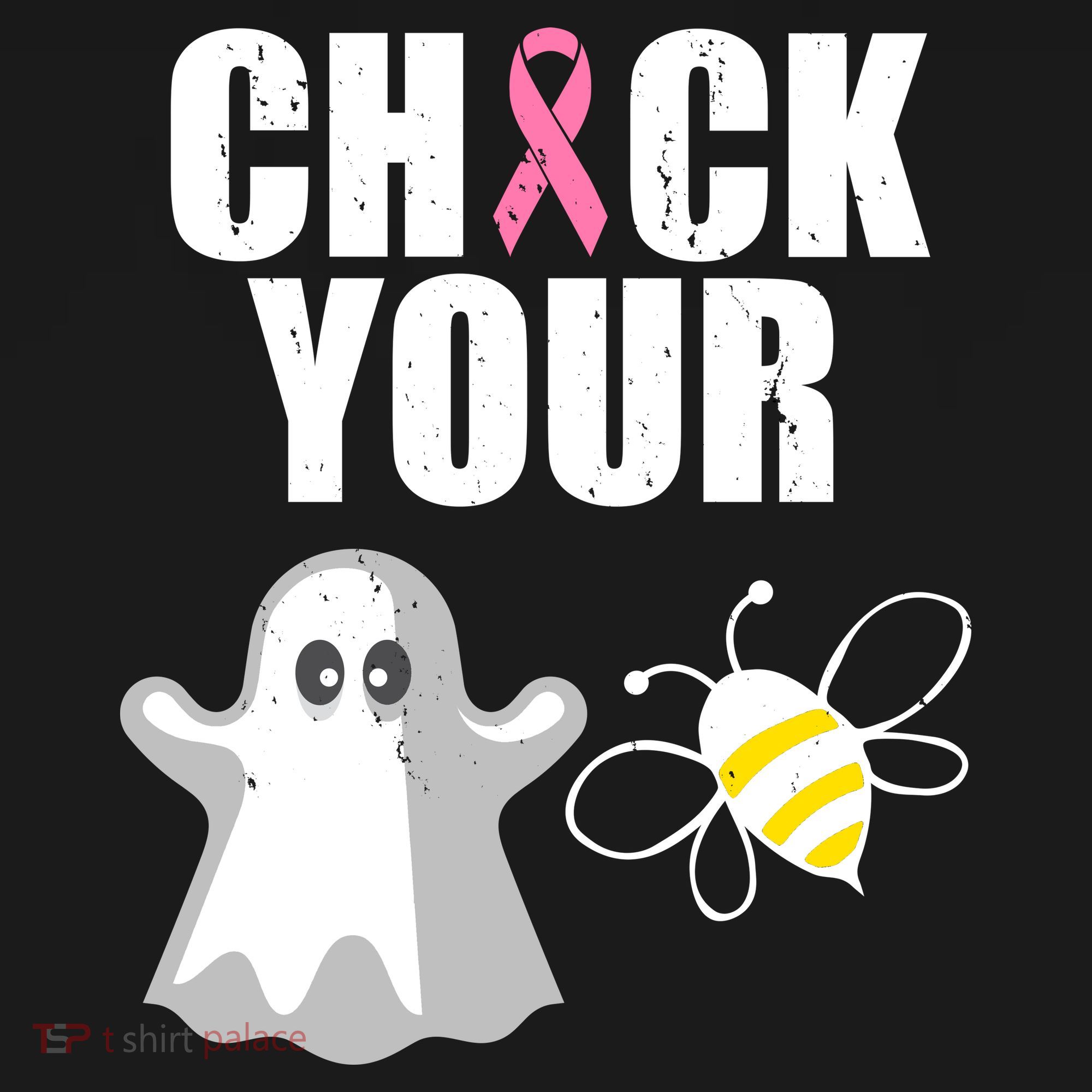 Check Your Boobies Breast Cancer Halloween Women's Hoodie