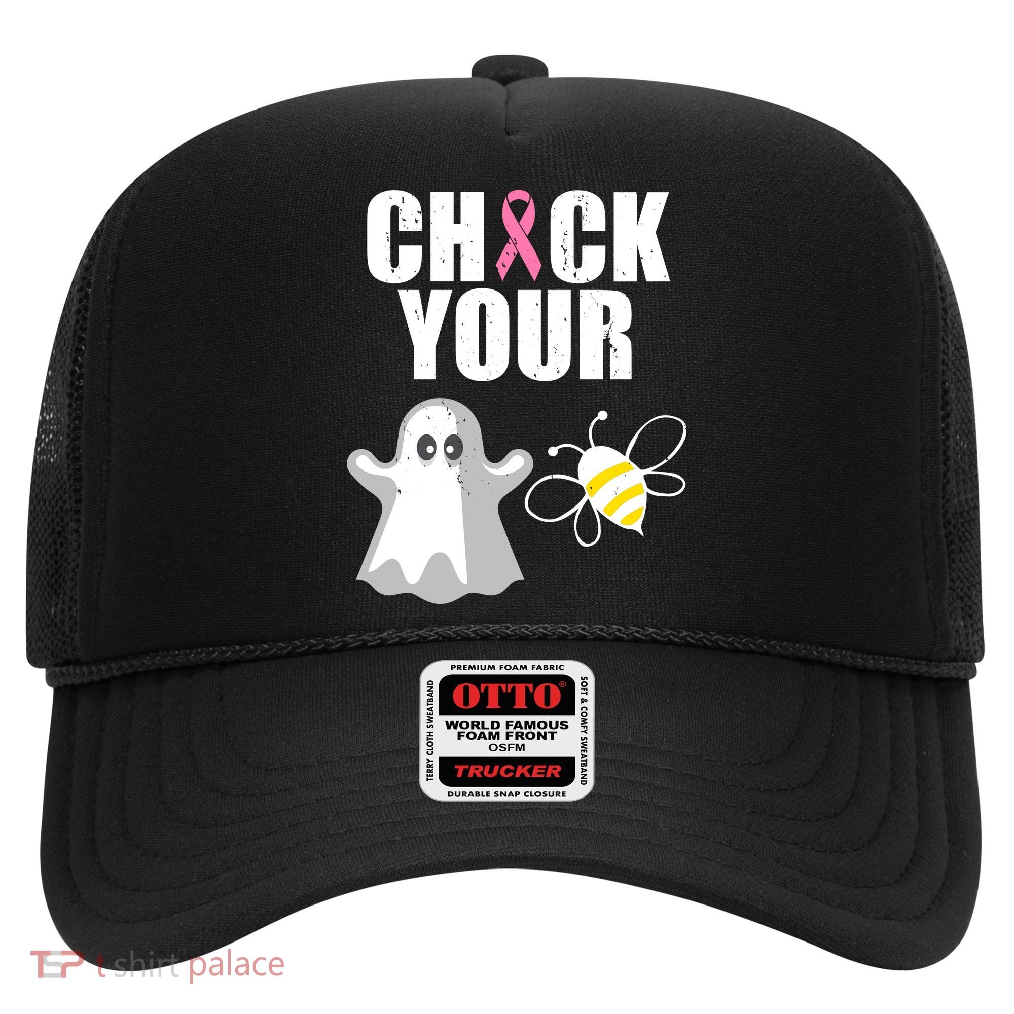 Check Your Boobies Breast Cancer Halloween Hat