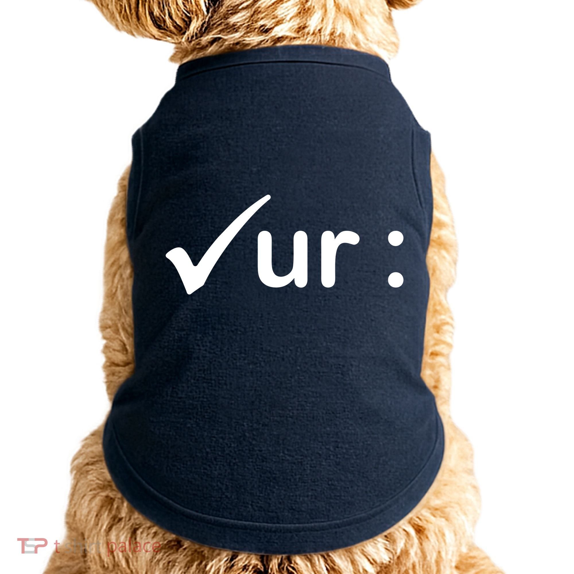 Check Your Colon Cancer Awareness Doggie Tank