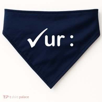 Check Your Colon Cancer Awareness USA-Made Doggie Bandana