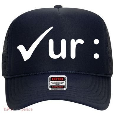 Check Your Colon Cancer Awareness Hat