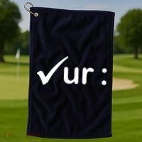 Check Your Colon Cancer Awareness Golf Towel thumb 1