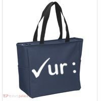 Check Your Colon Cancer Awareness Tote Bag thumb 2
