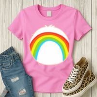 Cheer Bear Halloween Costume Women's T-Shirt thumb 3