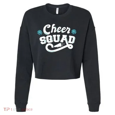 Cheer Squad Cropped Pullover Crew