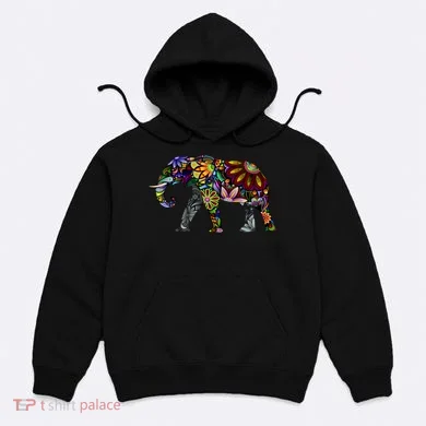Cheerful Elephant Hoodie