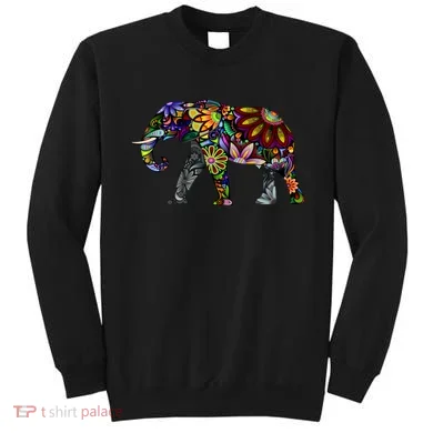 Cheerful Elephant Sweatshirt
