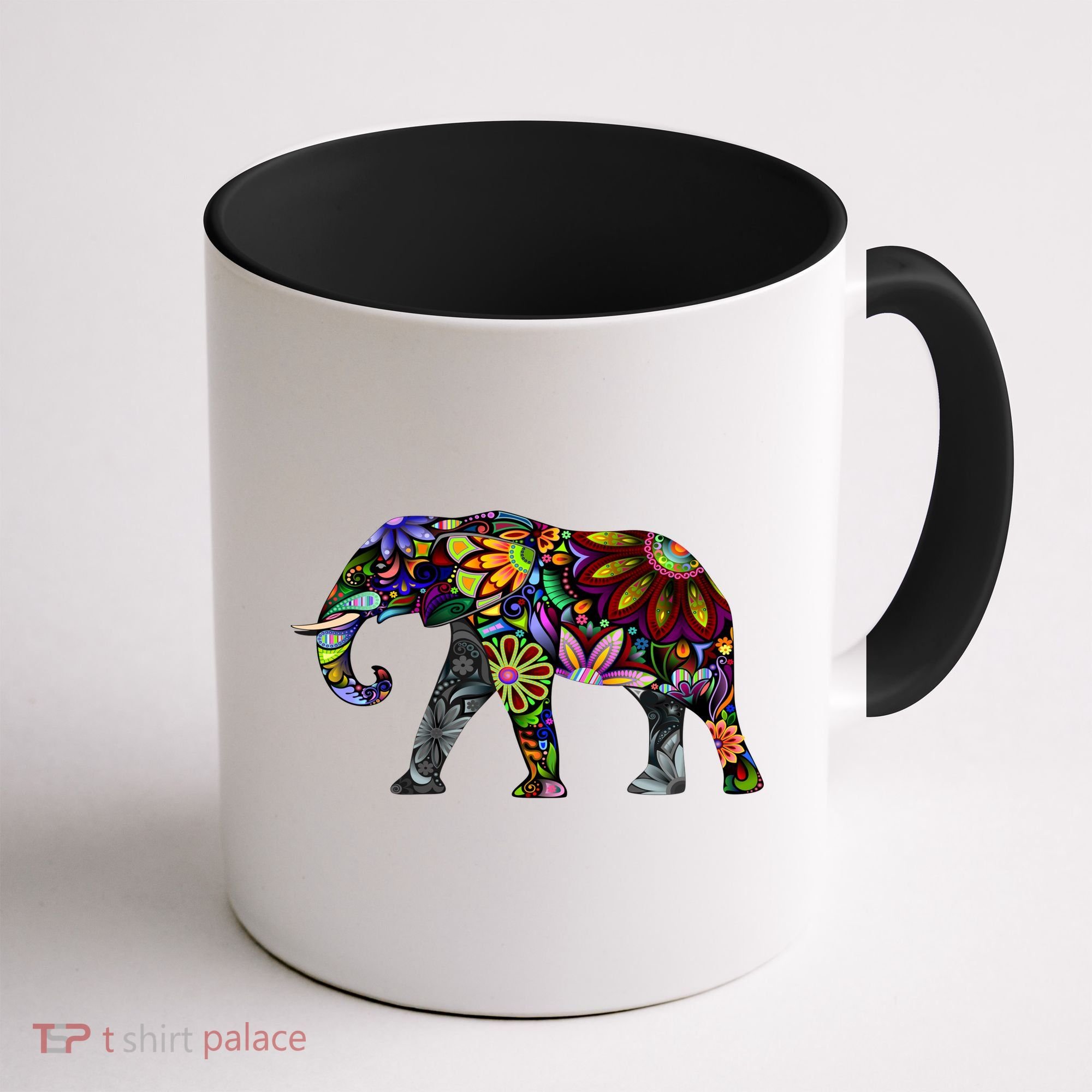 Cheerful Elephant Coffee Mug