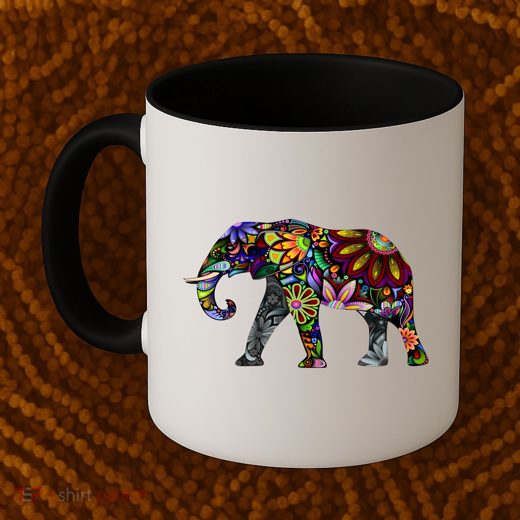 Cheerful Elephant Coffee Mug