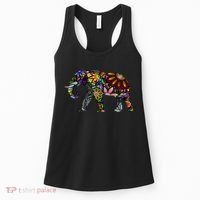 Cheerful Elephant Women's Tank Top thumb 0