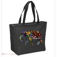 Cheerful Elephant Tote Bag thumb 2