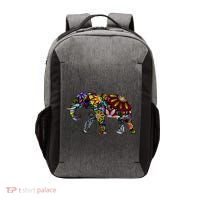 Cheerful Elephant Vector Backpack thumb 0