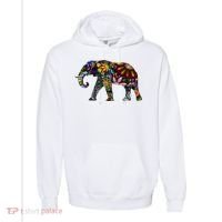 Cheerful Elephant Comfort Colors Garment-Dyed Hooded Sweatshirt thumb 0