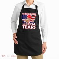 Cheers Beers Liberal Tears Pro Trump Apron thumb 2