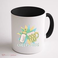 Cheers Dad Bottle And Beer Coffee Mug thumb 1