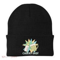 Cheers Dad Bottle And Beer Beanie thumb 0