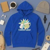 Cheers Dad Bottle And Beer Hoodie thumb 3