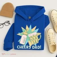 Cheers Dad Bottle And Beer Hoodie thumb 4