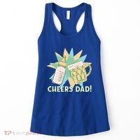 Cheers Dad Bottle And Beer Women's Tank Top thumb 0