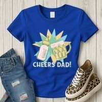Cheers Dad Bottle And Beer Women's T-Shirt thumb 3