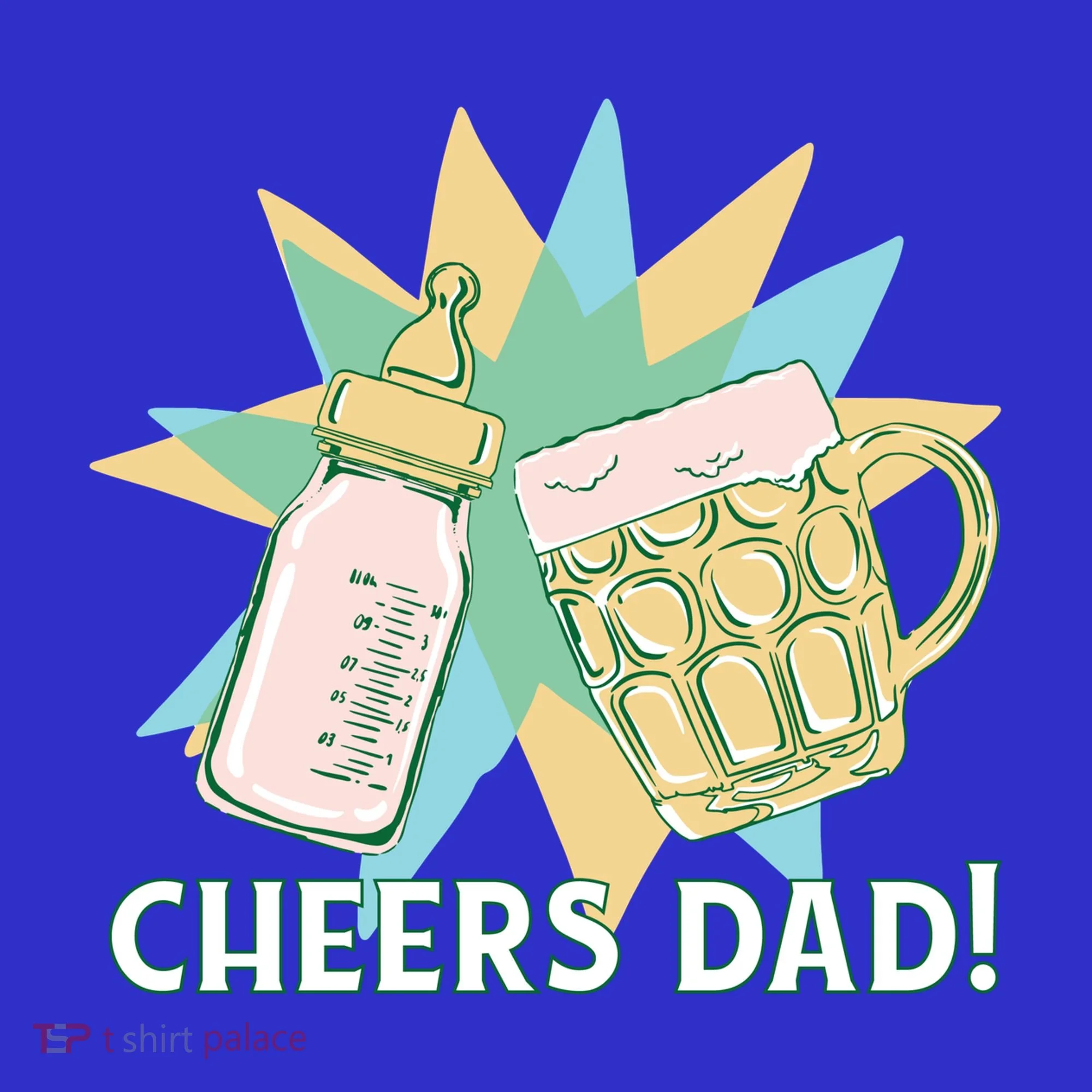 Cheers Dad Bottle And Beer Kids Hoodie