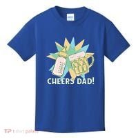 Cheers Dad Bottle And Beer Kids T-Shirt thumb 0