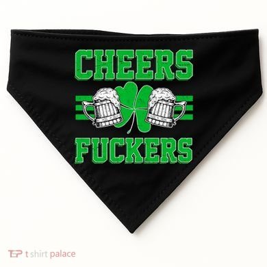 Cheers Fuckers USA-Made Doggie Bandana