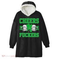 Cheers Fuckers Hooded Wearable Blanket thumb 0